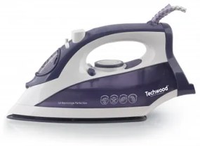 Fier de calcat cu aburi Techwood TFV-2403C, 2400W, talpa ceramica, autocuratare