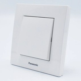Intrerupator simplu Karre Plus Panasonic, ST, alb