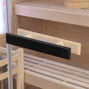 Vnútorná sauna Vantaa 120 so soľnými kameňmi