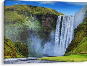 Tablou - Cascada Seljalandsfoss (70x50 cm)