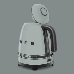 Cana electrica SMEG KLF03PSGEU, 2400 W, 1,7 l, Baza rotativa la 360°, Finisaj lucios, Verde
