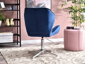 Fotoliu Velma S (albastru marin + crom). 1110438