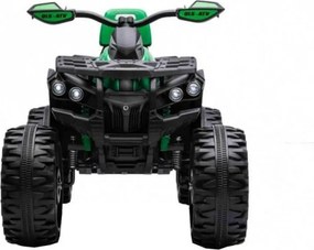 ATV Electric cu acumulator pentru copii NOVOKIDS™ PowerQuad PRO , Cu melodii si lumini, Lungime 103 cm, 3-8 ani , Max 35 kg , Roti EVA, 12V, 4