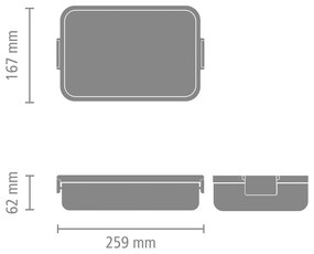 Cutie pentru prânz Make &amp; Take – Brabantia