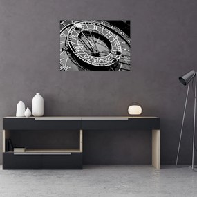 Tablou pe sticlă - Ceasul Astronomic, Praga, Republica Cehă (70x50 cm)