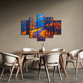 Tablou - Pădurea toamna (150x105 cm)