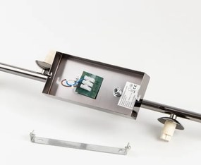 Lustră LED aplicată Brilagi MILLA 7xG9/3W/230V crom lucios/fumuriu