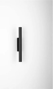 Aplica LED ambientala stil minimalist PARON negru H-30cm