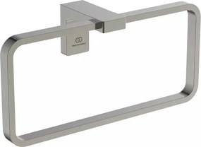 Inel portprosop dreptunghiular Ideal Standard Atelier Conca argintiu Silver Storm