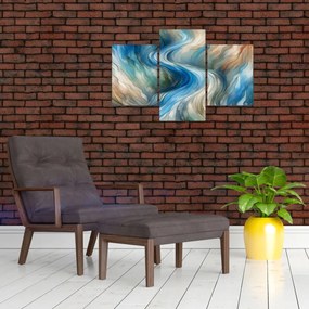 Tablou - Curent abstract (90x60 cm)