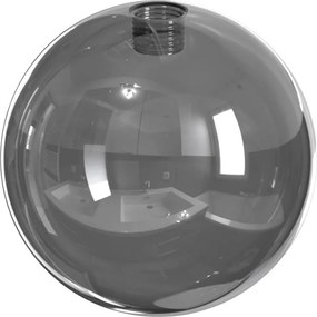 Ideal Lux - Abajur de schimb pentru candelabru/corp de iluminat/lampă PERLAGE Ø 15 cm fumuriu