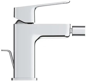 Baterie bideu monocomanda Grohe Cubeo cu ventil Pop-Up crom lucios