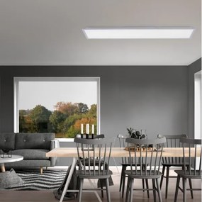 Panou LED aplicat dimabil FLAT LED/36W/230V negru Leuchten Direkt 14757-21 + telecomandă