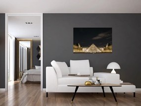 Tablou - Louvre nocturn (90x60 cm)