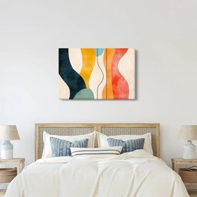Tablou - Ilustrație colorată minimalistă II. (90x60 cm)