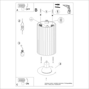 Brilagi - Spot LED CRESTO 1xGU10/10W/230V 10 cm alb