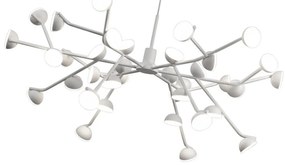 Lustra LED design modern ADN alb Large