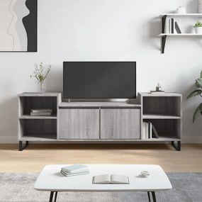 831354 vidaXL Comodă TV, gri sonoma, 160x35x55 cm, lemn prelucrat