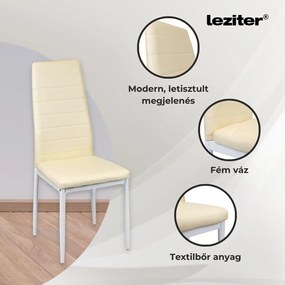 Liana 6+1 set de sufragerie bej