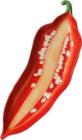 Tavita servire din ceramica, "Chili"