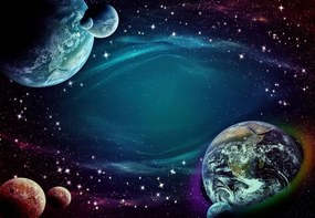 Fototapet - Universul (254x184 cm)