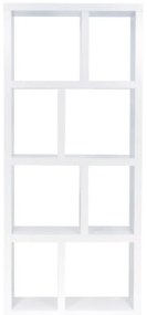 Bibliotecă albă 70x159 cm Berlin – TemaHome