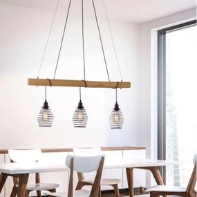 Lustră pe cablu SPRING 3xE27/40W/230V Leuchten Direkt 15526-79