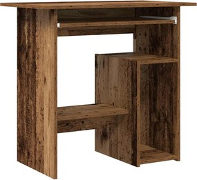 vidaXL Birou, lemn vechi, 80x45x74 cm, lemn prelucrat
