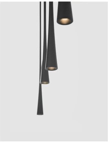 Lustra LED moderna cu 5 pendule Goccio NVL-9504001