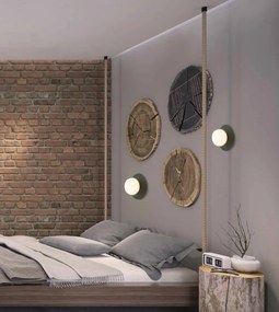 Aplica de perete design modern decorativ GYPSUM negru
