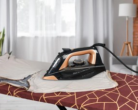 Fier de calcat profesional Aurum, Zilan ZLN4247, putere 3000W, auto-oprire, functie de auto-curatare