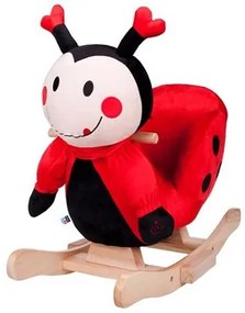 PlayTo Scaun balansoar cu melodie Ladybug , 65 x60 x 40 cm