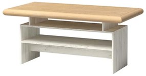 Măsuță de cafea Kenny 13 (craft Alb + craft auriu). 1057838