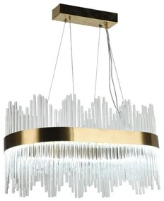 Lustră LED de cristal dimabilă pe cablu LED/70W/230V + telecomandă