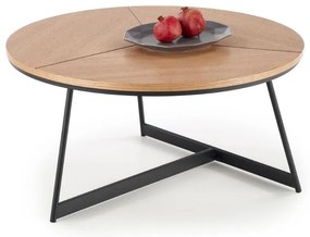 Masa de cafea Karida, stejar / negru