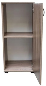 DULAP OLYMPIA, 40X37.5X90 CM, 1 USA, CULOARE SONOMA, PAL