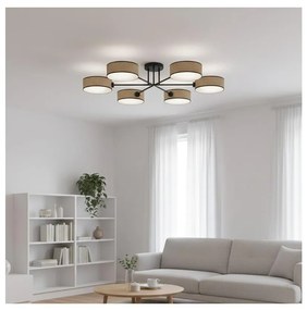 Lustră aplicată MAGA, 6 x E14, 10W, 230V, bej