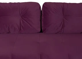 Canapea Extensibila Cu Lada Depozitare Dreamer, Visiniu, 260 x 110 x 100 Cm