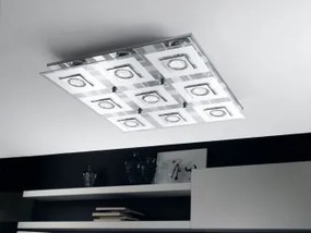 Plafoniera moderna 9 becuri GU10 LED CABO 92877 Eglo