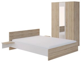 Set Dormitor haaus Verona, Stejar Sonoma/Alb
