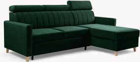Colțar extensibil Vario universal dreapta/stânga - catifea verde Bluvel 78