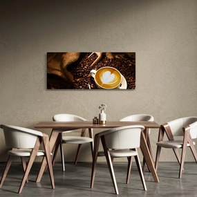 Tablou - O ceașcă de cafea (120x50 cm)