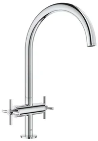 Baterie bucatarie Grohe Atrio crom dubla comanda