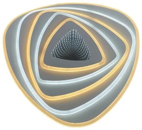 Plafonieră LED dimabilă LED/130W/230V 3000-6500K + telecomandă