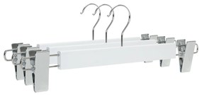 Umerase Pantaloni din Lemn cu Detalii Metalice, White Grip, UnicUtil, Alb, UUUM67