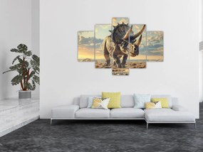 Tablou - Triceratops (150x105 cm)