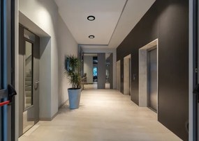 Kanlux 24607 - Plafonieră/încastrată LED 2 în 1 ERGA LED/17W/230V 3000/4000/6500K neagră