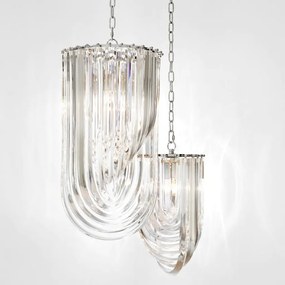 Candelabru LUX fabricat manual, diametru 35cm, Murano 108979 HZ