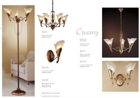 Aplica de perete LUX design clasic realizata manual 316 Creamy