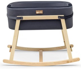 Pătuț balansoar bebeluș Kapato 1 (negru + natural) . 1093576
